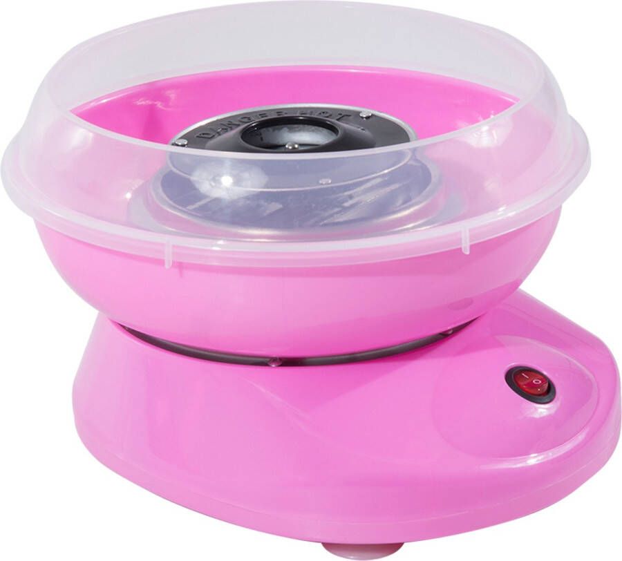 Homcom Suikerspinmachine 3 Kleuren met 10 Bamboestokjes