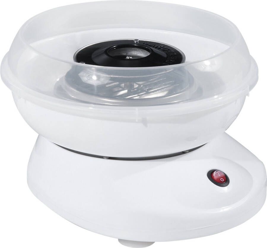 Homcom Suikerspinmachine suikerspin machine suikerspinapparaat 3 kleuren UC-8DGE-A6QM