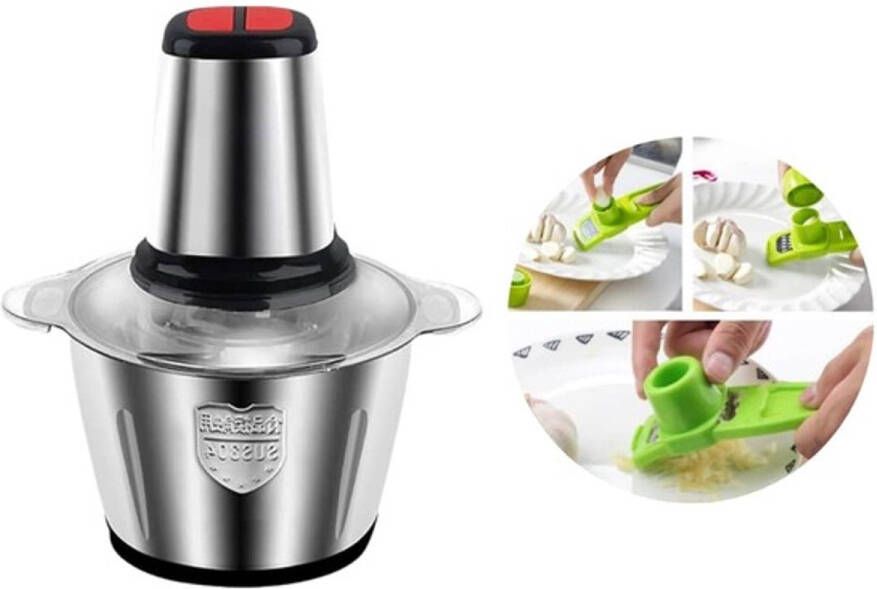 Home & Marker Keukenmachine & Mini Rasp Foodprocessor Hakmolen Kleine Rasp Knoflook Rasp MULTIMINCER + MINIGRINDER