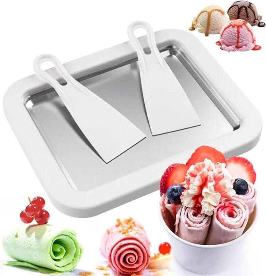 Home & Marker Rolled Ice Cream Maker Yoghurt IJsmaker IJsmachine IJs Maker Slushy Maker Softijs Maker ICEROLLI