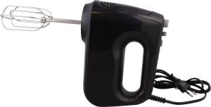 HOME ESSENTIALS Hand Mixer Handmixer 6 snelheden zwart