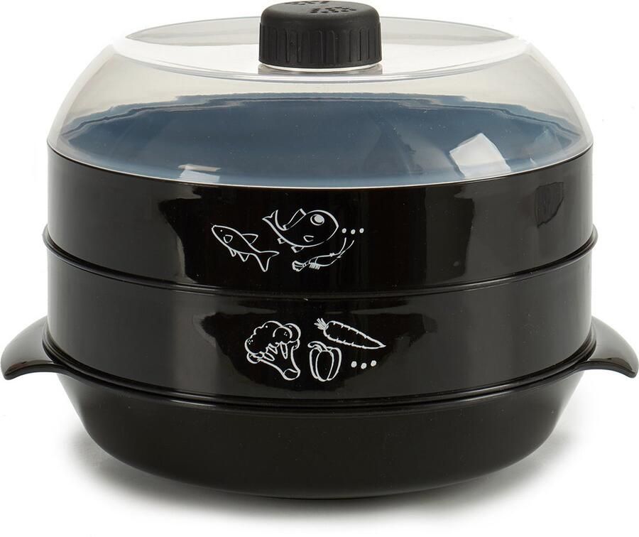 Kinvara Stoomkoker Magnetron Polypropyleen (2 4 L) (2 4 L)