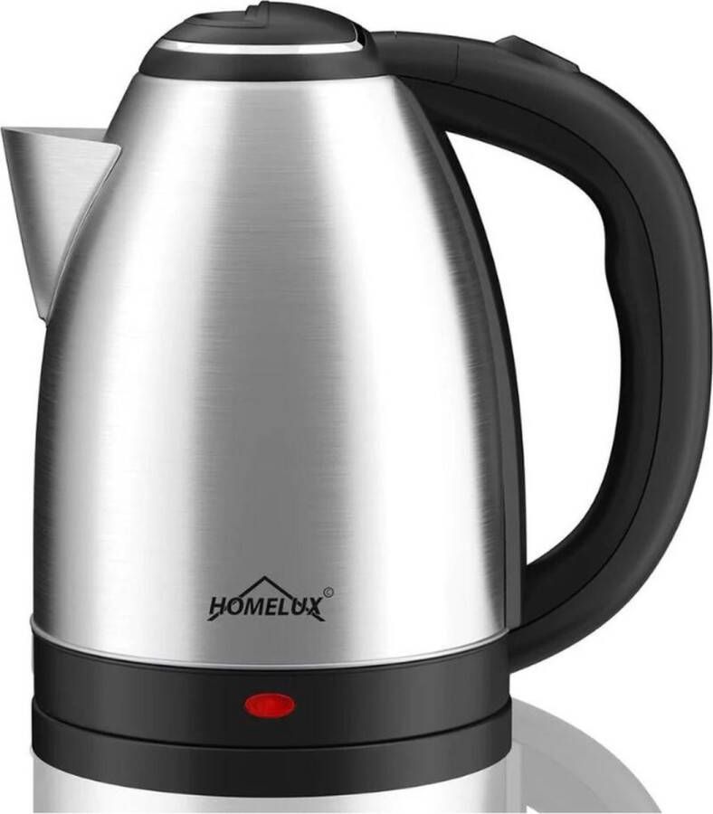 Homelux Waterkoker Elektrische waterkoker Ketel 1 8 Liter 2200W RVS Roestvrijstaal Bouilloire Chaudiere electrique