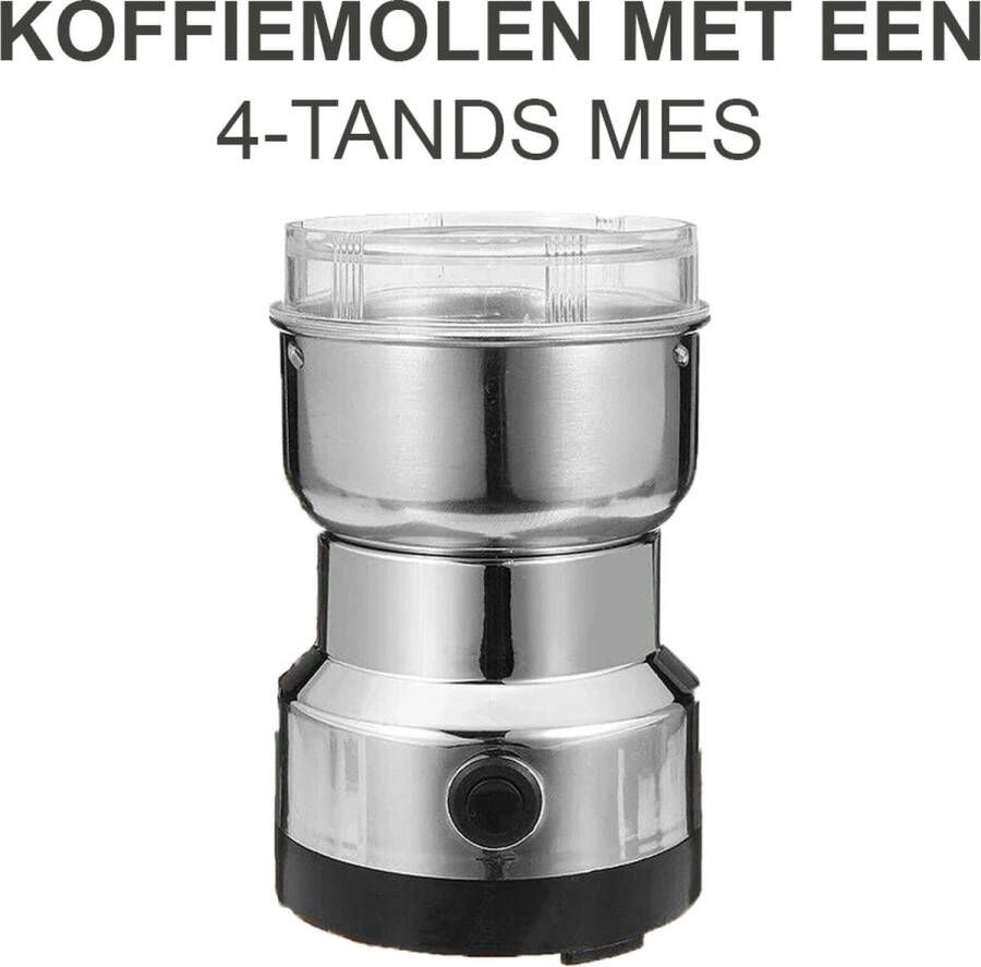 Homestar Home Star Koffie Grinder 2 in 1 Koffiemolen en Elektrische Blender Met 4 Messen Koffiebonen Malen koffiemolen 300W