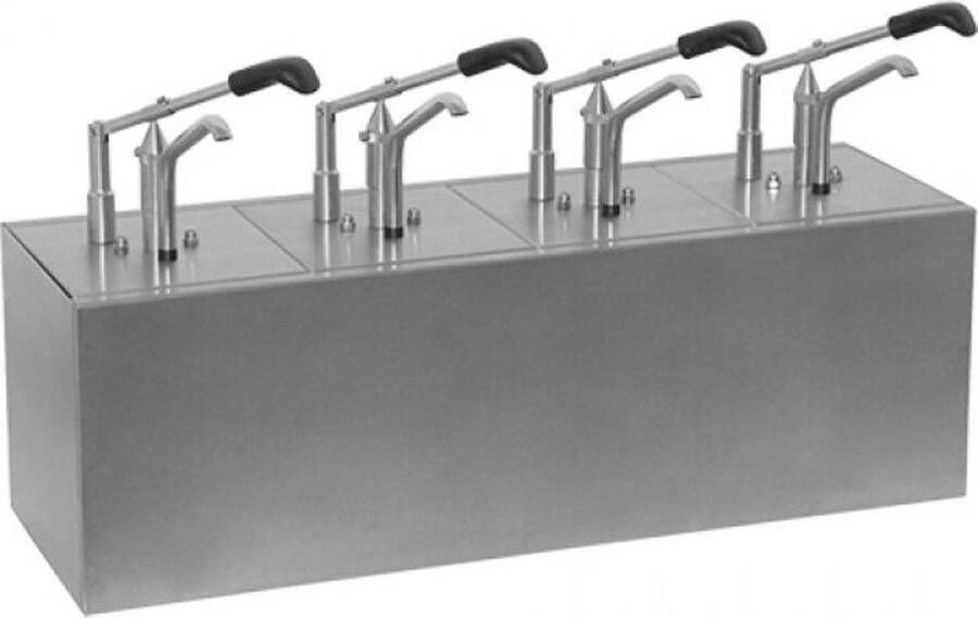 Hovicon Saus Dressingbar (Cap.GN 1 6X4-200Mm) 865102 Horeca & Professioneel