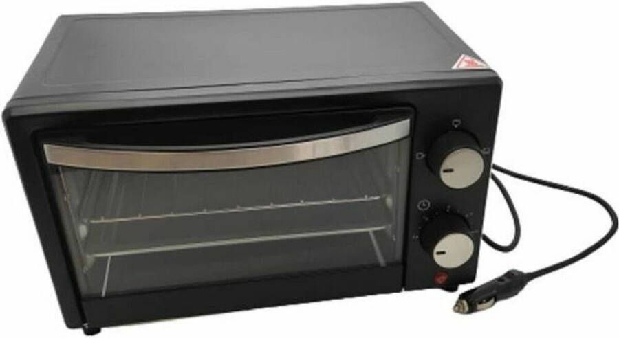 HTC EQUIPEMENT Elektrische oven HTC Equipment 24V 300W 9L 2 verwarmingselementen Keuzeschakelaar voor 3 kookmodi