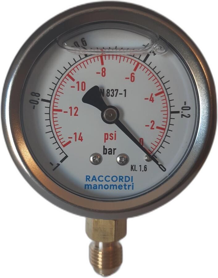 Hydron VM63RL Serie Gliceryn Wakuometr DN63 1 4 Gwint