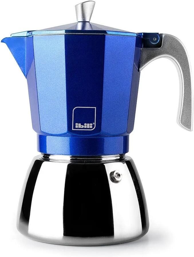Ibili Elba Blue Koffiezetapparaat 3 Bekers Blauw