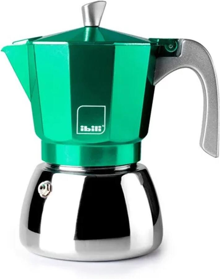 Ibili Elba Green Koffiezetapparaat 12 Bekers Transparant