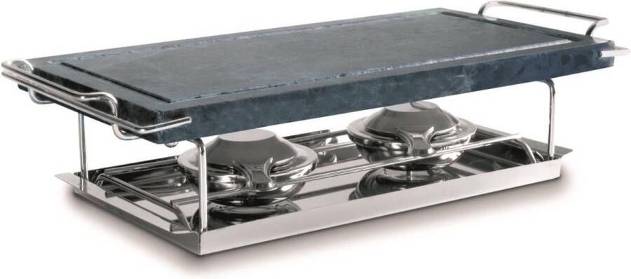 Ibili Ibilli steengrill 37 x 18 cm 2 branders