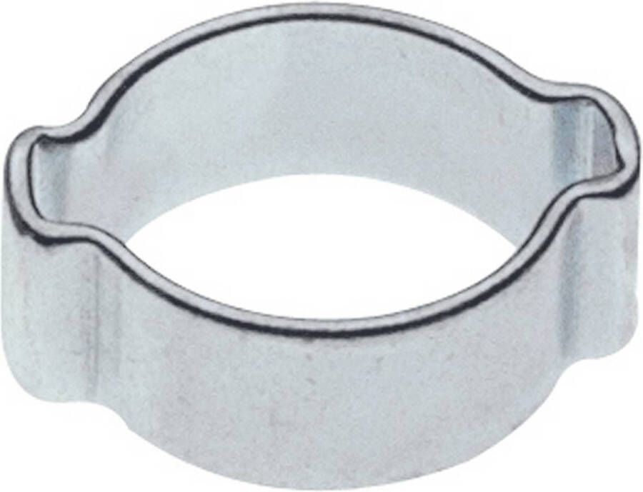 Ich-zapfe 2 oor slangklem 7 mm RVS