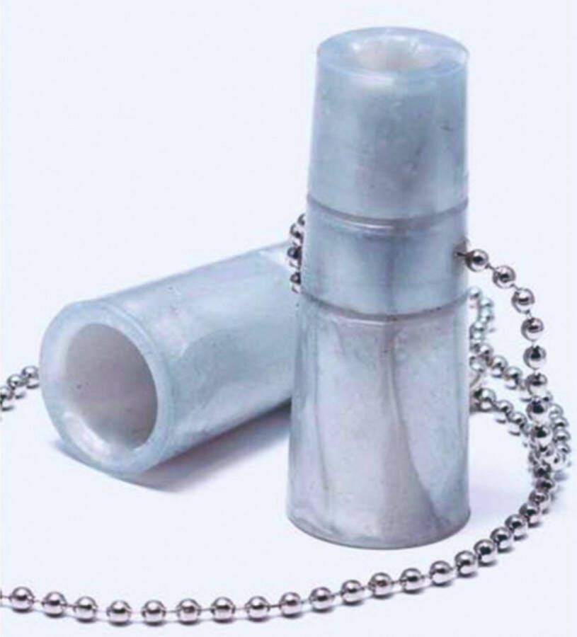 Ich-zapfe Bierkraan stop in drie kleuren Zilver