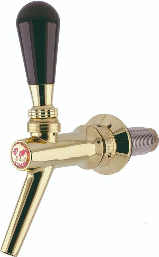 Ich-zapfe Bierkraan V20 van roestvrij staal goud