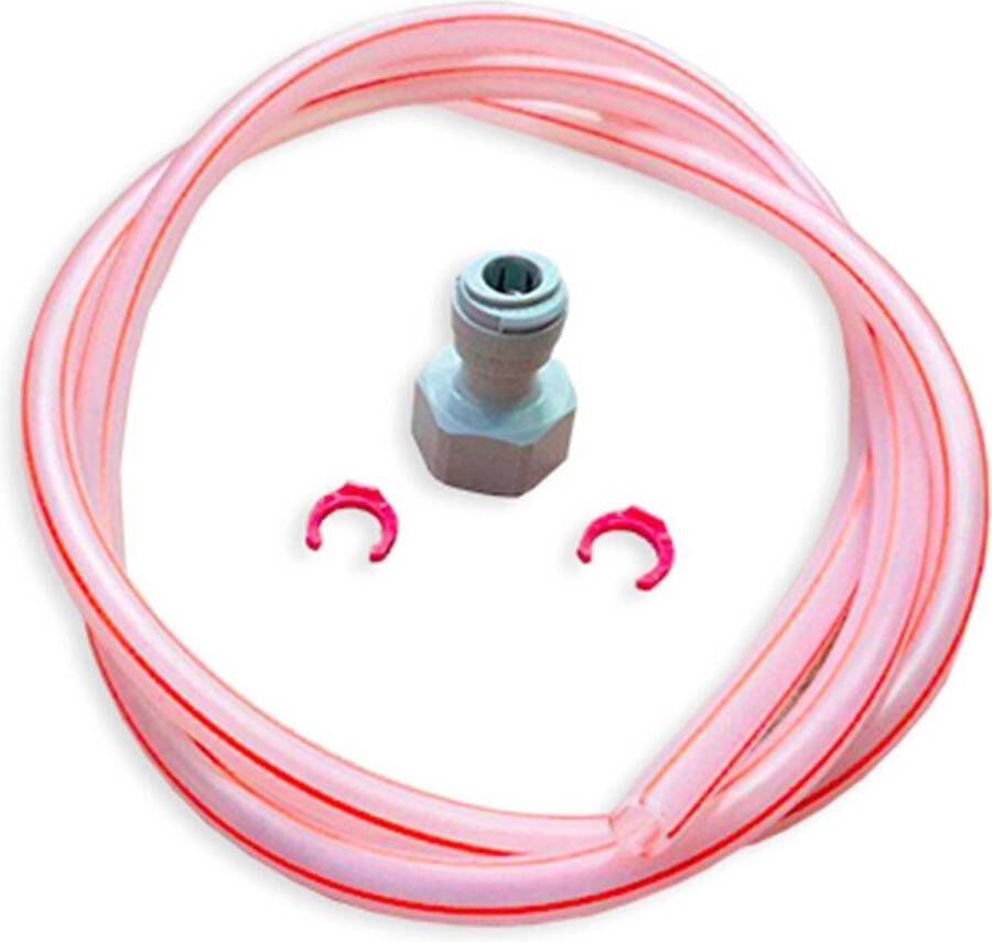 Ich-zapfe Bierslang Bierleiding John Guest compleet 3 8 en 5 8 schroefaansluiting