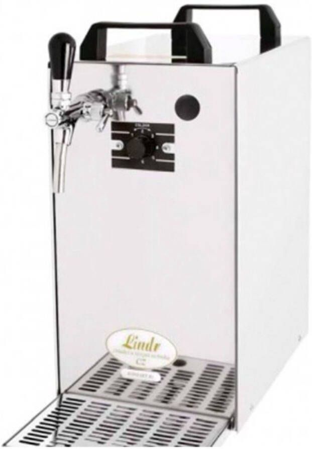 Ich-zapfe Biertap Kontakt K 40 K 1-kraans roestvrij staal 50 liter u met membraanpomp Biertap Beertender Thuistap Bierkoeler