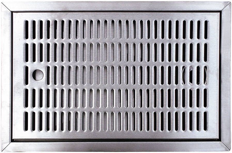 Ich-zapfe Catch tray CNS for insertion 440 mm x 240 mm including drain connection