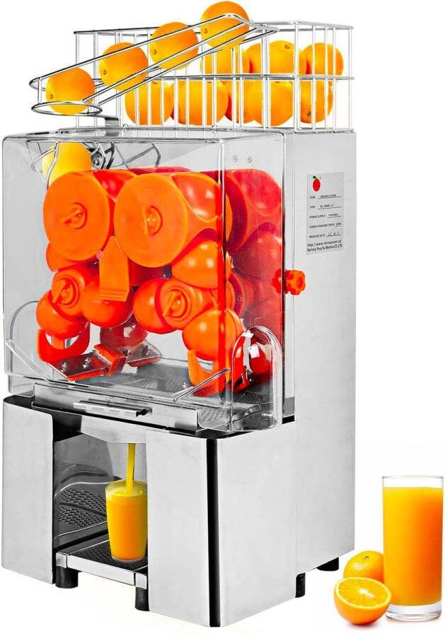 Ich-zapfe Citruspers sinaasappelpers 120W commercieel roestvrij staal