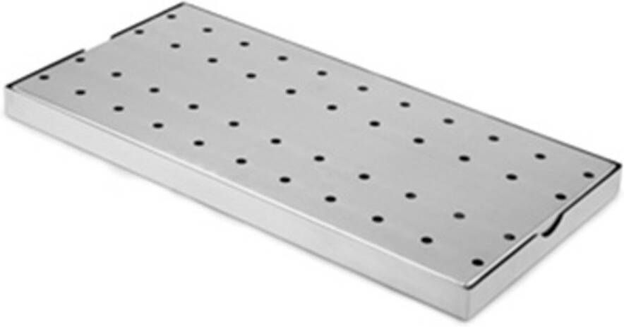 Ich-zapfe Druppellade met ronde gaten 405 x 204 x 28 mm