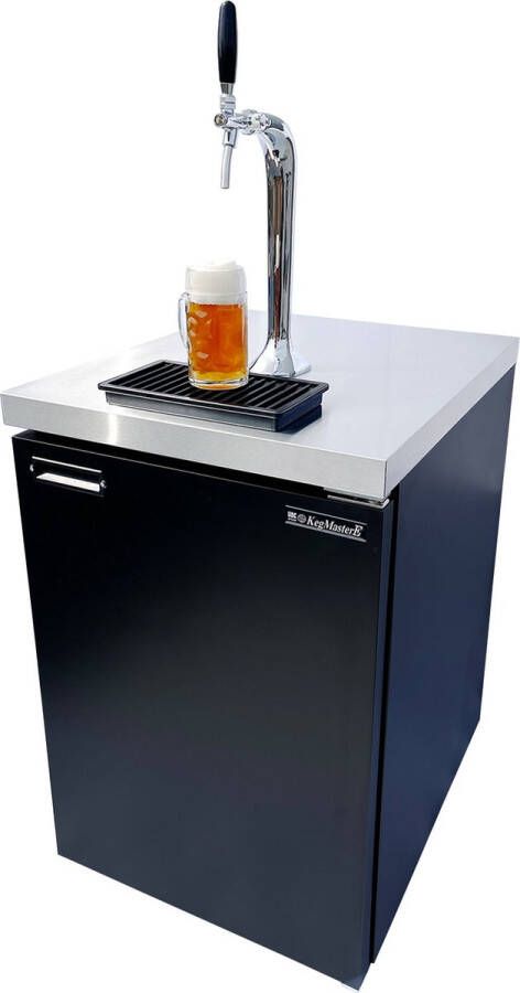 Ich-zapfe Complete set Fust koelkast kegerator biertap 1 lijn 50 liter h professioneel incl. Tapzuil Elegant en compensatorkraan - Foto 3