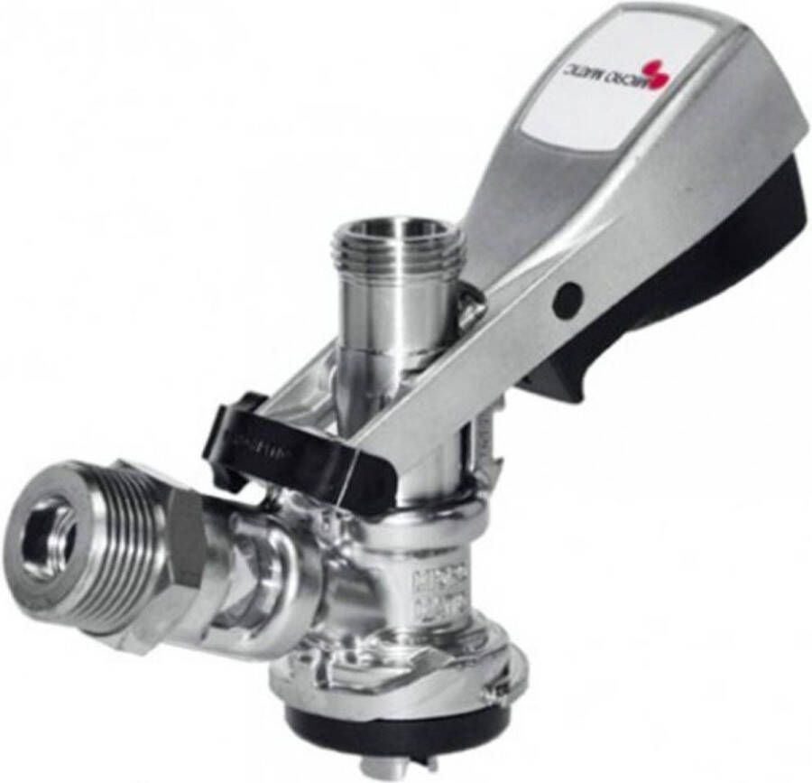 Ich-zapfe Type S Fustkoppeling Micro-Matic Bierfust koppeling Bajonetkoppeling fust Koppeling biervat Koppeling voor bierfust Toonbankkraan - Foto 2