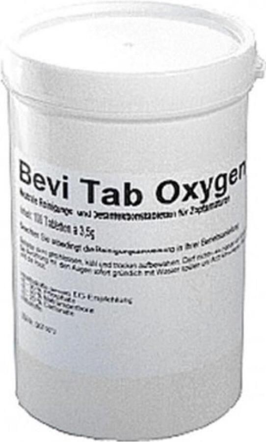Ich-zapfe Bevi Oxygen Tab Reinigingsmiddel voor kranen