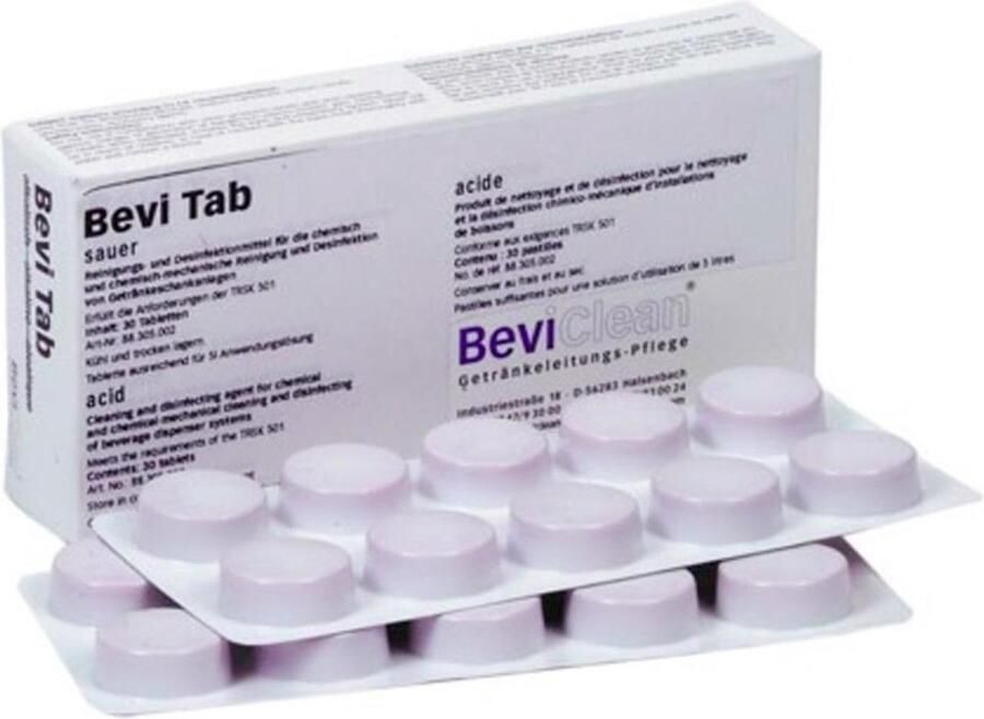 Ich-zapfe Bevi Tab Zuur Prijs per stuk
