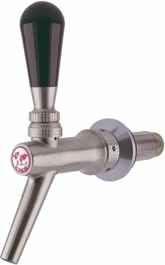 Ich-zapfe Bierkraan V20 van roestvrij staal mat