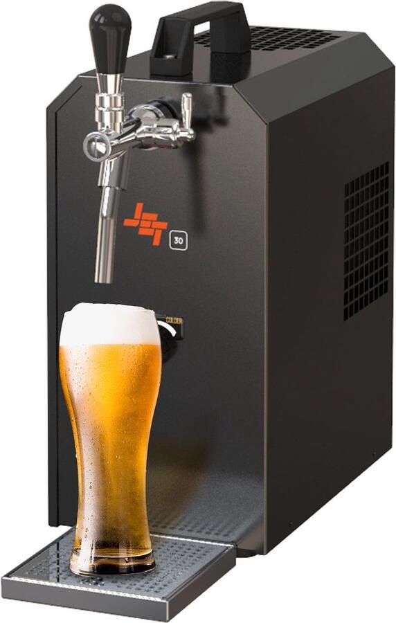 Ich-zapfe Biertap JET 30K 1-kraans met membraanpomp droogkoeler 30 liter uur Thuistap Bierkoeler