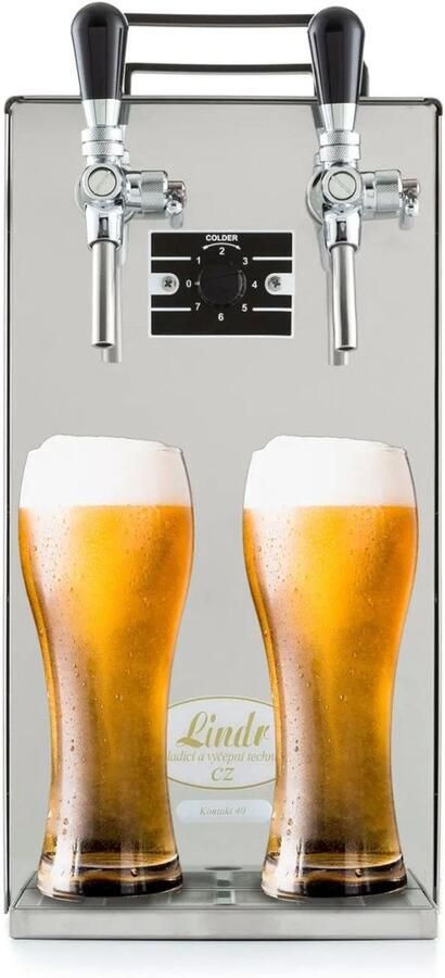 Ich-zapfe Biertap Kontakt 40 2-lijns droge koeler doorstroomkoeler 50 liter u Green Line