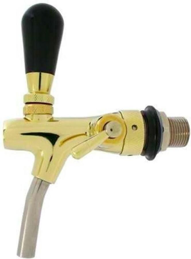 Ich-zapfe Compensator Biertap Kraan tap Goud TOP KWALITEIT! - Foto 1