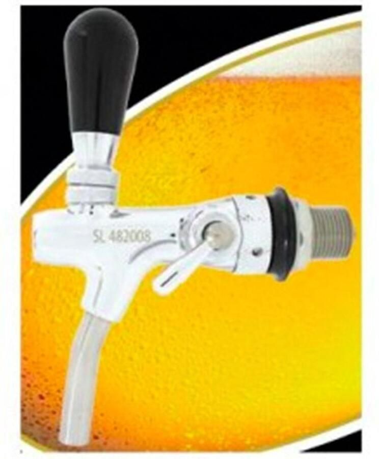 Ich-zapfe Compensator biertap tap chroom TOPP!