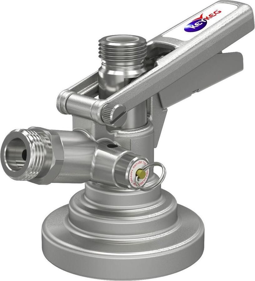 Ich-zapfe Fustkoppeling KeyKeg Bierfustaansluiting Bierfust koppeling biervat Koppeling voor bierfust Bovenuitgang