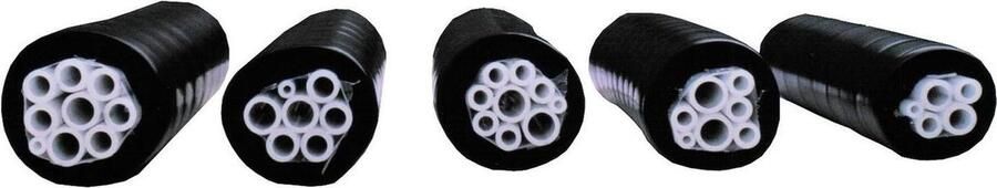 Ich-zapfe Pythonlijn droge python voor begeleidende koeling (7х12 7 mm) met 13 mm isolatie voor 4 bierleidingen in 7 mm