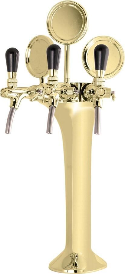 Ich-zapfe Tapzuil Goud Elegant 3-kraans Topkwaliteit (Pakketprijs)