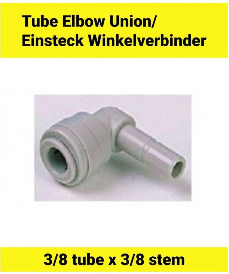 Ich-zapfe Insteek hoekverbinder 3 8tube x 3 8stem - Foto 2