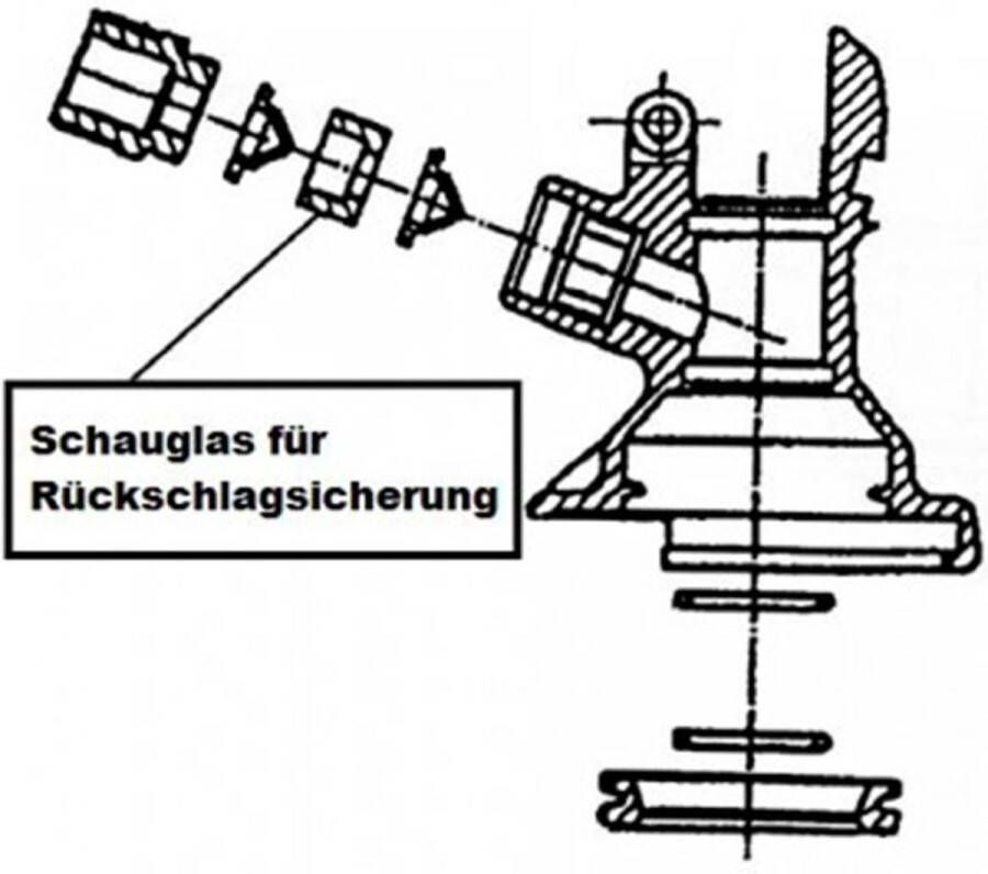 Ich-zapfe Kijkglas voor het sluiten van vaten (Hiwi Herzberg Micro Matic) - Foto 2