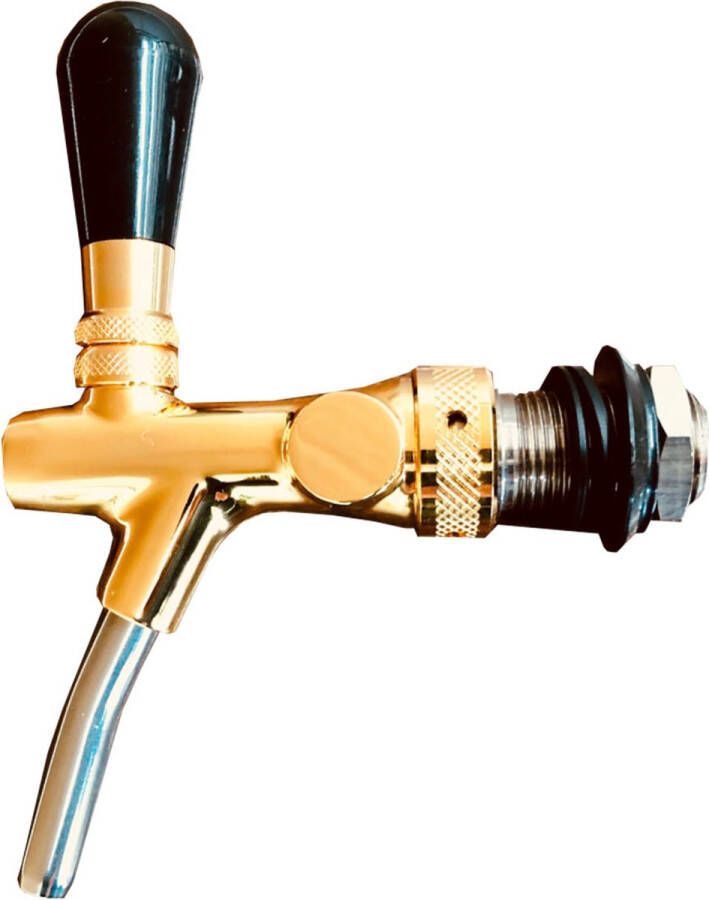 Ich-zapfe Tapkraan bierkraan verguld zelfsluitend