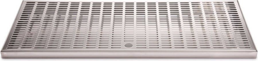 Ich-zapfe Lekblad voor biertap Bier lekbak roestvrij staal 600x250x20 mm