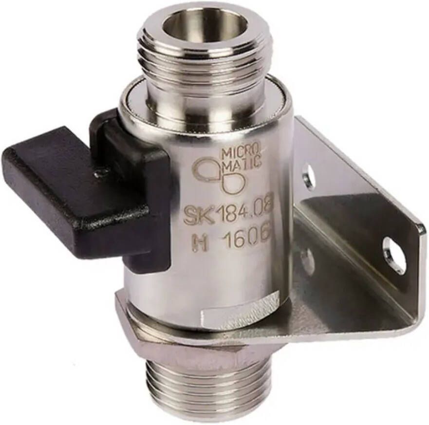 Ich-zapfe Muurbeugel met kraan grootte: 7 mm