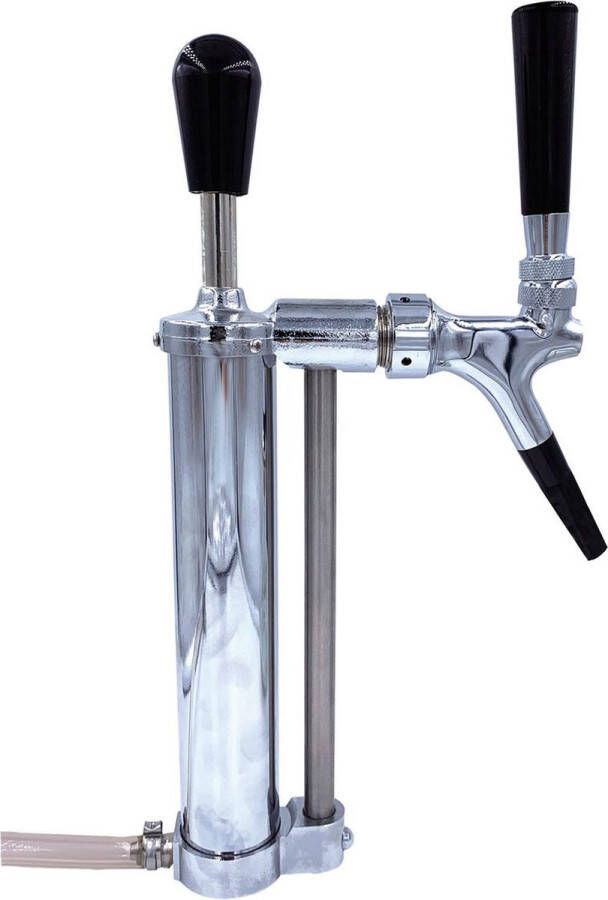 Ich-zapfe Tapzuil Biertapzuil chroom 2 lineair Elegant