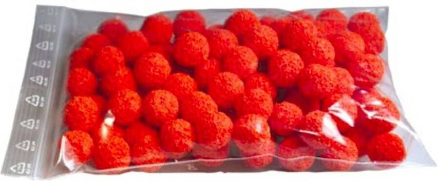 Ich-zapfe Reinigingssponsjes Sponsbal voor het reinigen van bierleidingen (4 mm) 100 sponsrubberballen voor mechanische reiniging