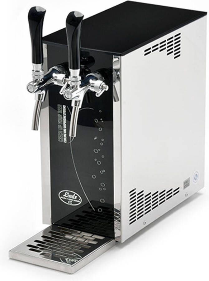 Ich-zapfe Tapsysteem Biertap PYGMY 25 k Exclusief 2-kraans * droogkoeler * kraan zonder CO2 * luchtcompressor