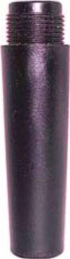 Ich-zapfe Uitlaatmondstuk voor compensatorkraan ( Artikel ID: 71 en 832 ) zwart plastic