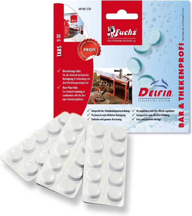 Ich-zapfe Wasmiddel Reinigingstabletten 30 stuks