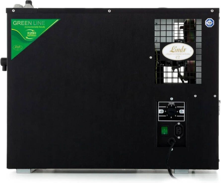 Ich-zapfe Waterdispenser bruiswater machine sodamaker carbonator Lindr SODA AS-110 Green Line