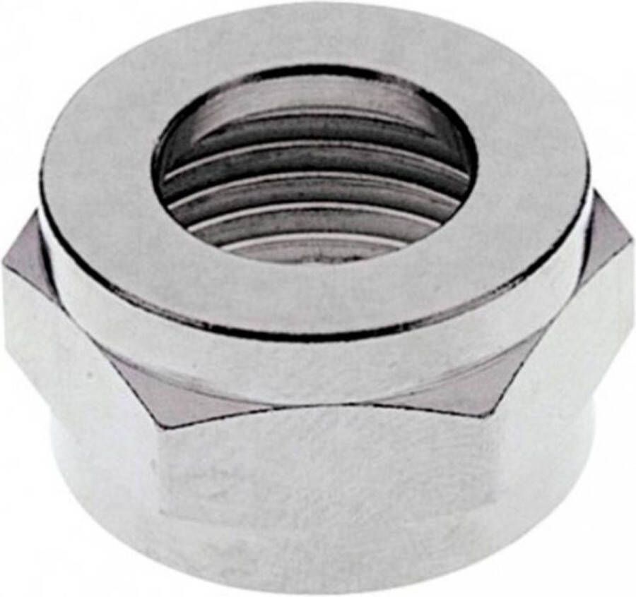 Ich-zapfe Zeskantmoer 1 2 messing vernikkeld