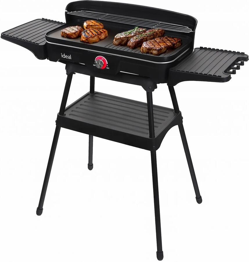 Ideal IK1703 Elektrische Grill 5-in-1 2800W Verwijderbare Platen