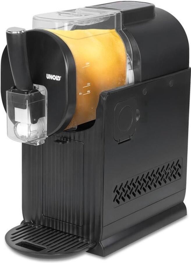 Ijsmachine 2 Liter Ingebouwde Compressor Softijs En Slushie Maker Kunststof Zwart Voor Kinderverjaardagen En Zomerfeesten
