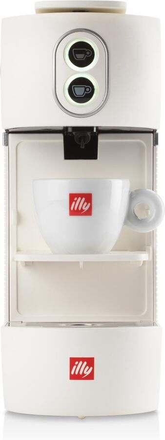 Illy Easy E.S.E. servings koffiepads koffiemachine wit