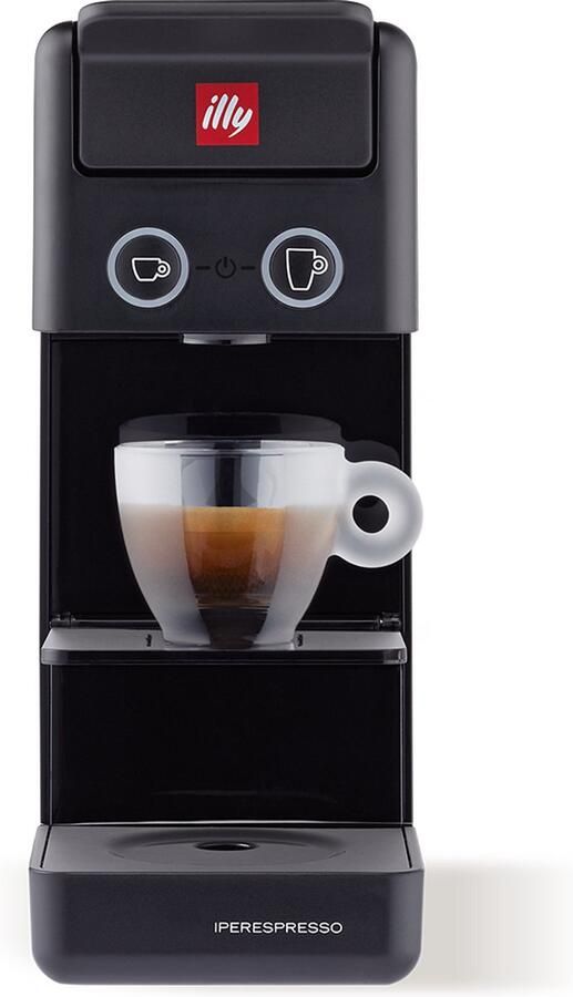 Illy Y3.3 Espresso & Coffee Iperespresso koffiemachine zwart